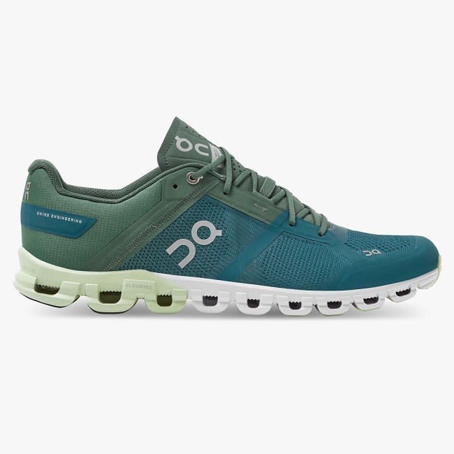 ON Cloudflow Mens - Men's Trainers NZ-04378 Sea/Petrol